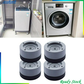 แผ่นป้องกันการสั่นสะเทือนสําหรับเครื่องซักผ้า 4 ชิ้น