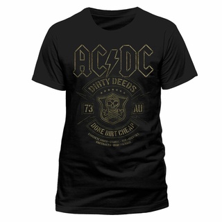 [S-5XL]เสื้อยืด พิมพ์ลาย Ac Dc Dirty Deeds Done S สไตล์คลาสสิก ไม่ซ้ําใคร สําหรับผู้ชาย 464044