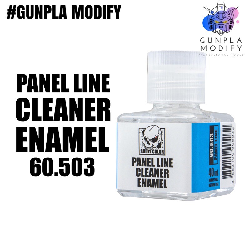 SKULL COLOR Panel Line Cleaner Enamel ทินเนอร์ลบคราบพาแนลไลน์ 40 ml