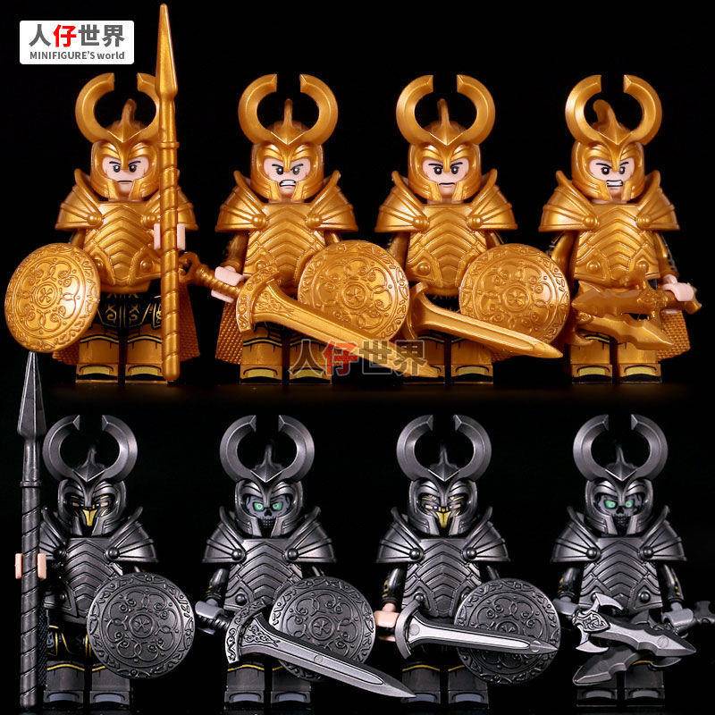 LOLE Building Block รูป Lord of the Rings ยุคกลาง ทหารรูป Lord of the ...