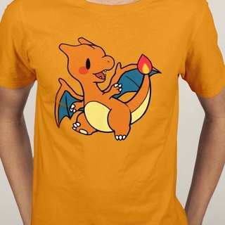 ✓Pokemon Shield Charizard Ash Charmander Pikachu Pokeball เสื้อยืดผู้ใหญ่หรือเด็กขนาดแขนสั้นผ้าฝ้าย Ready Stock เสื้อยืด