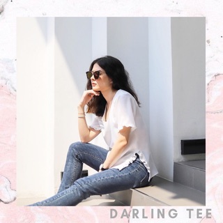 Darling Tee white color