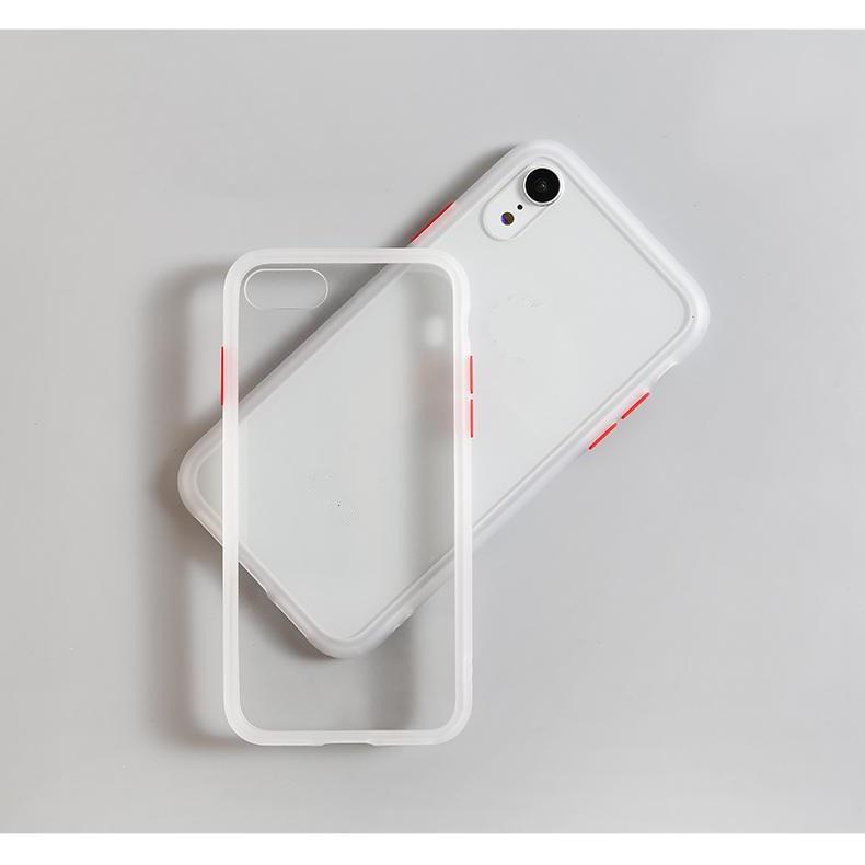 Case i6 i7 i6plus i7plus i12mini(5.4) i12pro(6.1) i12(6.1) i12promax(6.7) เคสไอโฟน กันกระแทก ขอบนิ่มหลังสีขุ่น ราคา ถูกที่สุด ดีลบีเคเค แกลเลอรีภาพที่ 4