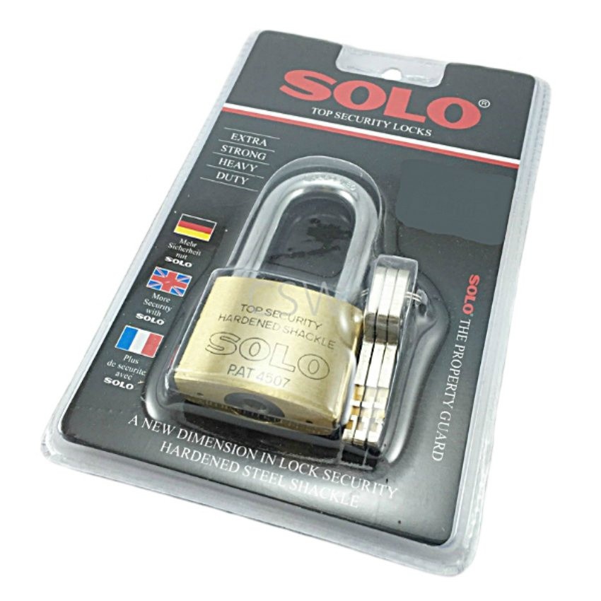 ขอบิลเบิกได้ SOLO กุญแจโซโล 4507 คอยาว กดเลือกขนาดที่ต้องการ