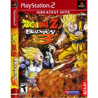 แผ่นเกมส์ Dragon Ball Z Budokai 3 Greatest Hits PS2 Playstation2 คุณภาพสูง ราคาถูก