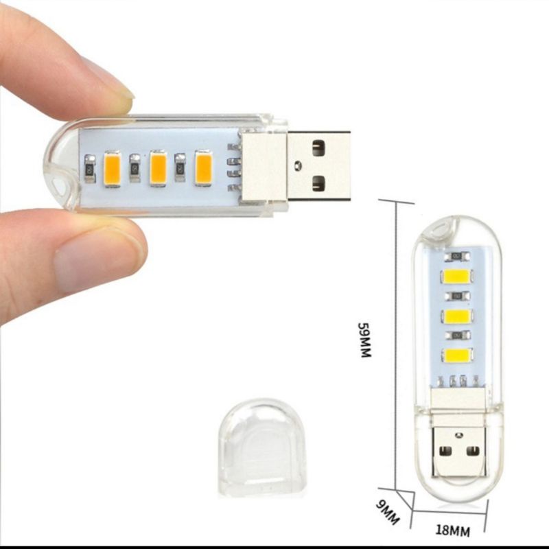 โคมไฟLed โคมไฟอ่านหนังสือ 3Led 5Led ไฟเลี้ยงusb5v