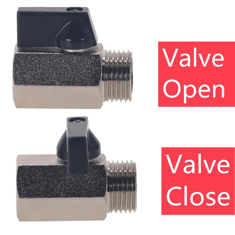 Pneumax MBV12 Ball Valve - 1/2 Inch BSP Female To Female, For Air Compressor & Pneumatic Systems