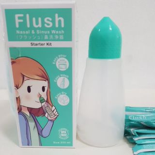 อุปกรณ์ล้างจมูก Flush Nasal &amp; Sinus Wash