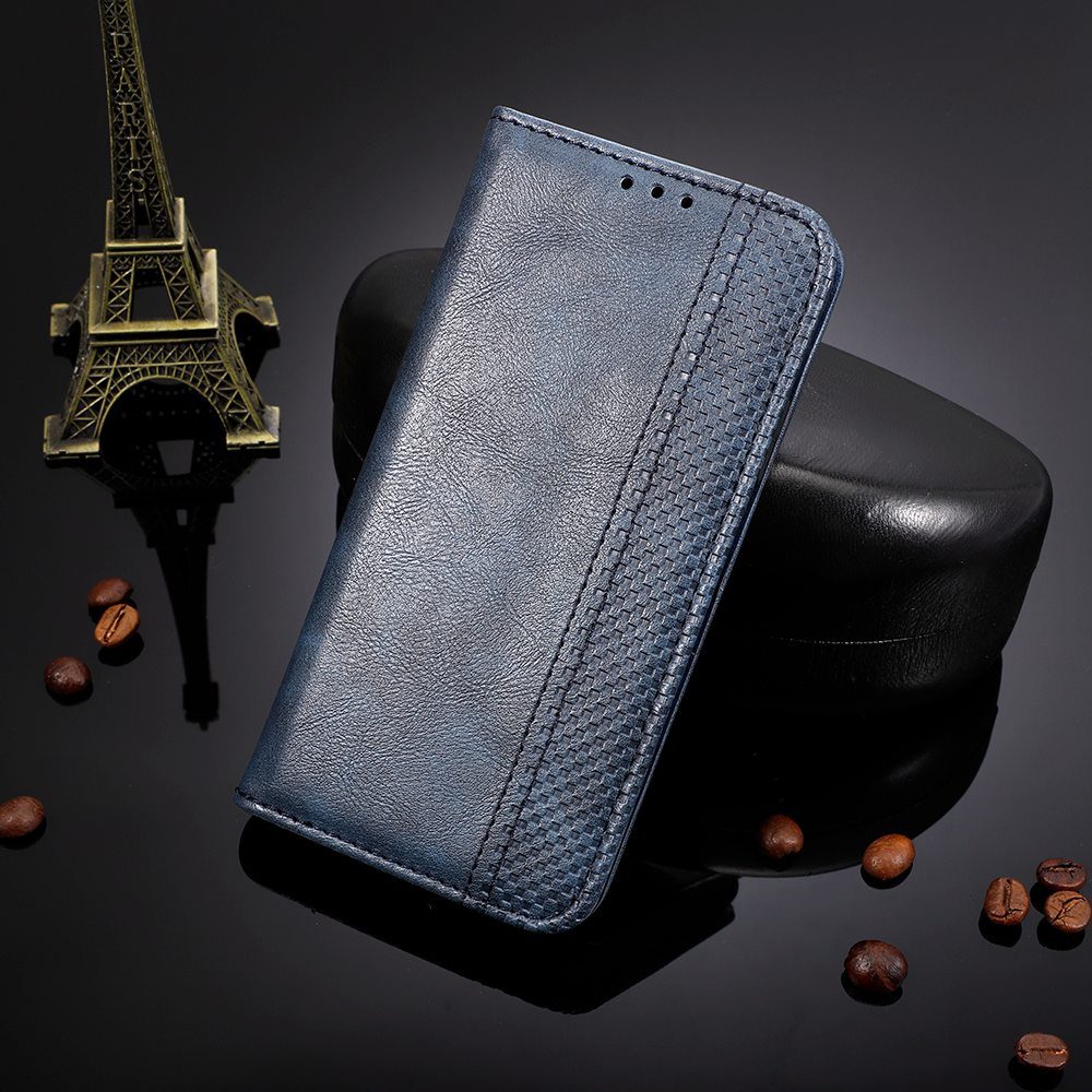 Casing Huawei Nova 8i Vintage Flip Cover Nova8i Magnetic Wallet Case PU Leather Cases Card Holder #8