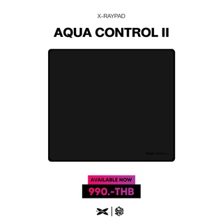 แผ่นรองเมาส์ X-raypad Aqua Control II Black (Uncoated)