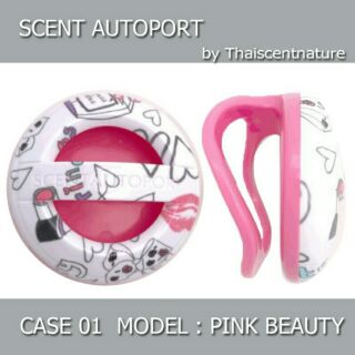 scent autoport น้ำหอมปรับอากาศในรถยนต์ case 01 pink beauty