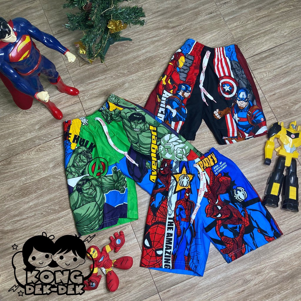 🔰 กางเกงเด็กJJ ลายลิขสิทธิ์แท้ MARVEL  DC  ค่าส่งถูก!! ราคาถูกมาก!! 🔰