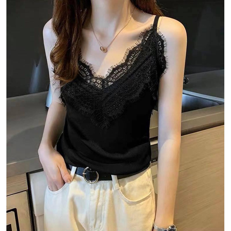 รวมแขนกุดและสายเดี่ยว (เสื้อผ้าเกาหลี)