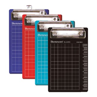 เบนน่อน คลิปบอร์ด รุ่น A6-CB14 แพ็ค 3 อัน Bennon Clipboard Model A6-CB14 Pack of 3