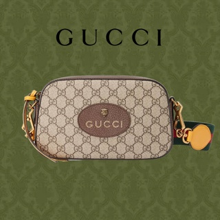 Gucci/ GG/ Neo Vintage GG Supreme กระเป๋าผ้าแคนวาส