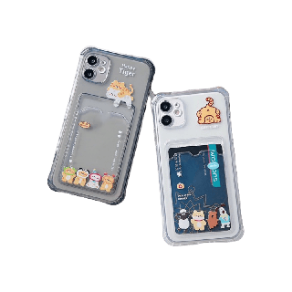 เคสโทรศัพท์ เคสใส่บัตร สำหรับรุ่น13 13PRO 13PROMAX 12 Pro Max 11 8plus 7plus 6 6s Plus7 8 XR X XS Max SE 11Pro Max#112