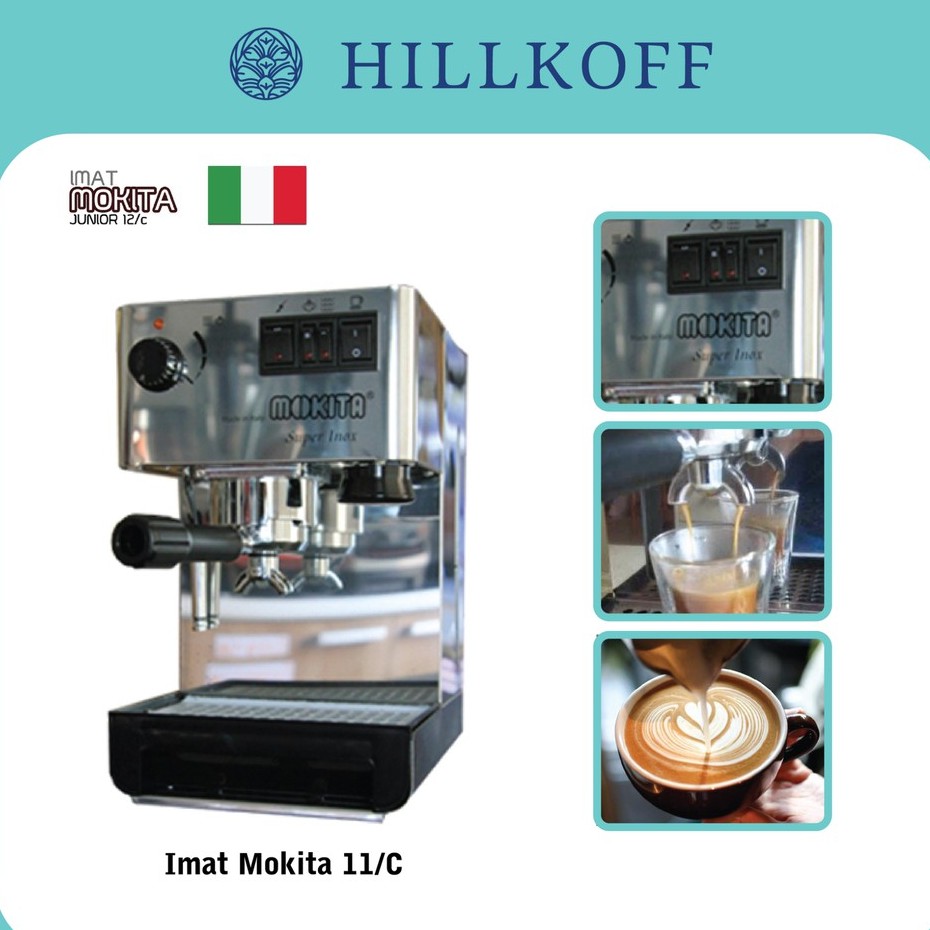 Hillkoff : เครื่องชงกาแฟ Imat Mokita 12/C