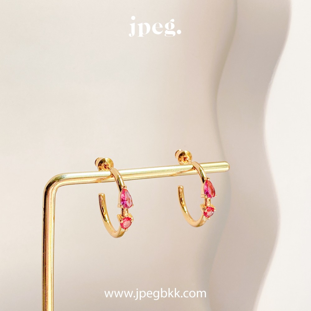 JPEG Ruby - Charming Earring