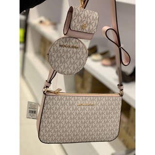 🪀💓 MICHAEL KORS JET SET S CROSSBODY BAG WITH TECH ATTACHED