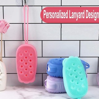 Bubbles bath brush แปรงซิลิโคนอาบน้ำขจัดคราบผิว