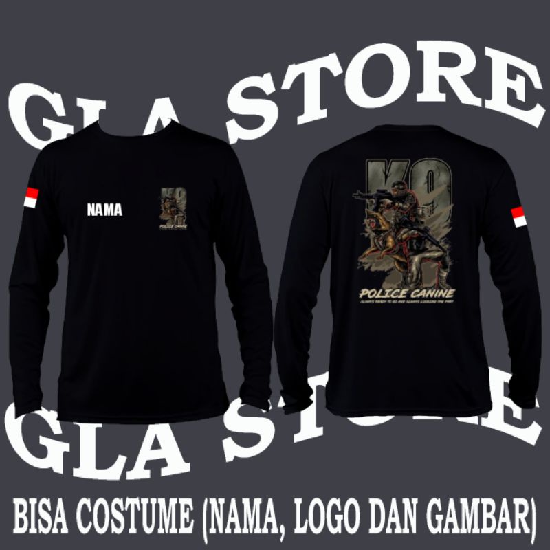เสื้อยืด/k9 เสื้อยืดตํารวจคานิน