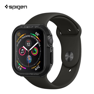 SPIGEN เคสใช้สำหรับ Apple Watch 8/7/6/5/4/SE/SE2 (41/40mm) รุ่น Rugged Armor : Black