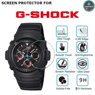 Casio G-Shock AW-591ML-1A Series 9H ฟิล์มกระจกนิรภัยกันรอยหน้าจอนาฬิกา AW591