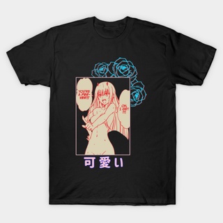 เสื้อยืดโอเวอร์ไซส์GILDAN เสื้อยืด พิมพ์ลาย Darling In The Franxxx น่ารัก สําหรับทุกเพศS-3XL