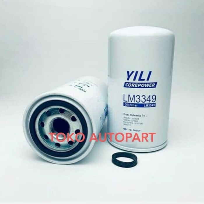 C-CU03349 FilteQ LM3349 Yili กรองน้ํามันเครื่อง BT339 P558615 W950/18 J8610349 LF3349 3932217 LF3959