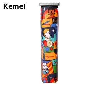 Kemei T-Outliner ปัตตาเลี่ยนตัดผมไร้สายสําหรับผู้ชาย