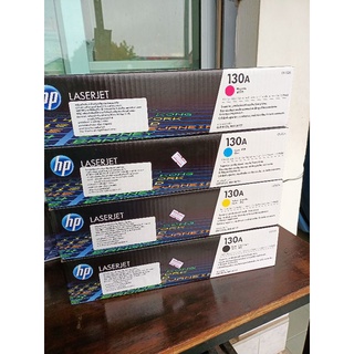 หมึกToner HP 130A-CF350 CF351 CF352 CF353 4 สี. ของแท้