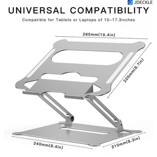 ที่วางโน๊ตบุ๊ค ที่วางแล็ปท็อป ขาตั้งคอมพิวเตอร์ ที่วางคอมพิวเตอร์ ผลิตจากอลูมิเนียมอัลลอย ถ่ายเทความร้อนPad/Laptop stand