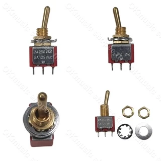1 ชิ้น สวิทช์สลับ สีส้ม e-ten1021 2-pin on-off 15A 250V / สวิตซ์ mts - 102 spdt 6A 125VAC/3Aa 250VAC