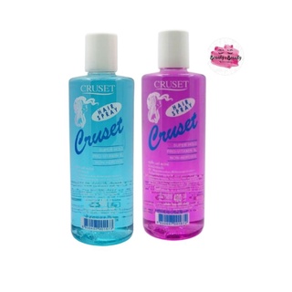 #Cruset #Hair #Spray #สเปรย์น้ำ#ชนิดแข็ง Refill Super Hold 400 ml.แบบเติมสีม่วง,ฟ้าชิ้นละ75บาท