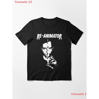 เสื้อยืดครอปเสื้อยืดพิมพ์ลายแฟชั่นReanimator Essential T-Shirt เสื้อยืดพิมลาย เสื้อยืดผู้หญิง เสื้อยืดผู้ชาย เสื้อยืดแขน