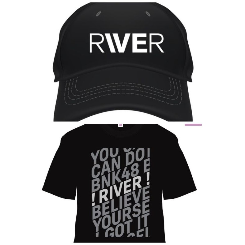 BNK48🎀 เสื้อ หมวก River