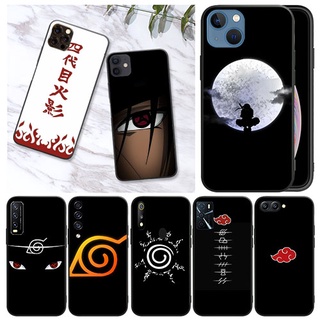 เคสโทรศัพท์มือถือนิ่ม ลายการ์ตูนนารูโตะ สีดํา สําหรับ Redmi 6 4A 4X 5 5A 5 Plus