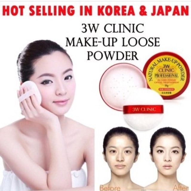 3W Clinic Natural Make-Up Powder