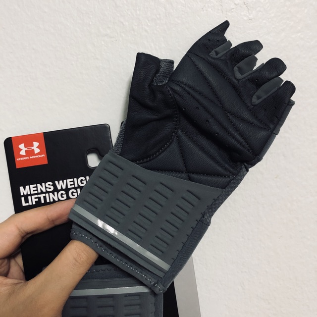 UNDER ARMOUR Mens weight lifting glove (Size SM/CH) khunnuttnp ThaiPick