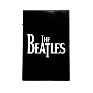 The Beatles 1  Magnet fridge Rock Band Music Metal  แผ่นแม่เหล็ก ติดตู้เย็น หนา 5มิล วงดนตรี ของขวัญของฝาก ที่ระลึก