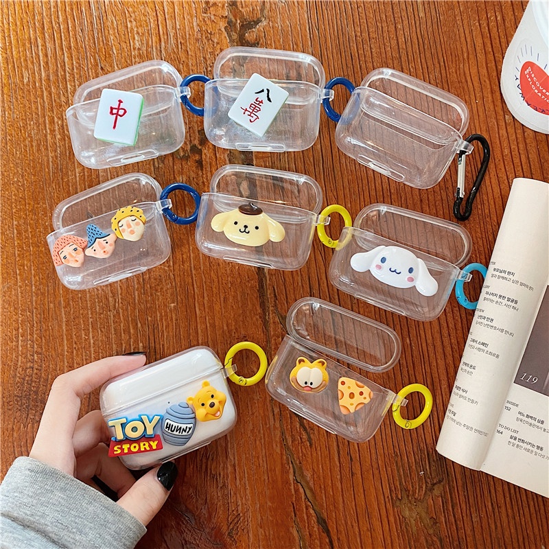 สําหรับ JBL T230NC TWS Case Clear TPU Soft Case การ์ตูนพุดดิ้งสุนัข JBL T230 Soft Case JBL T130NC TW