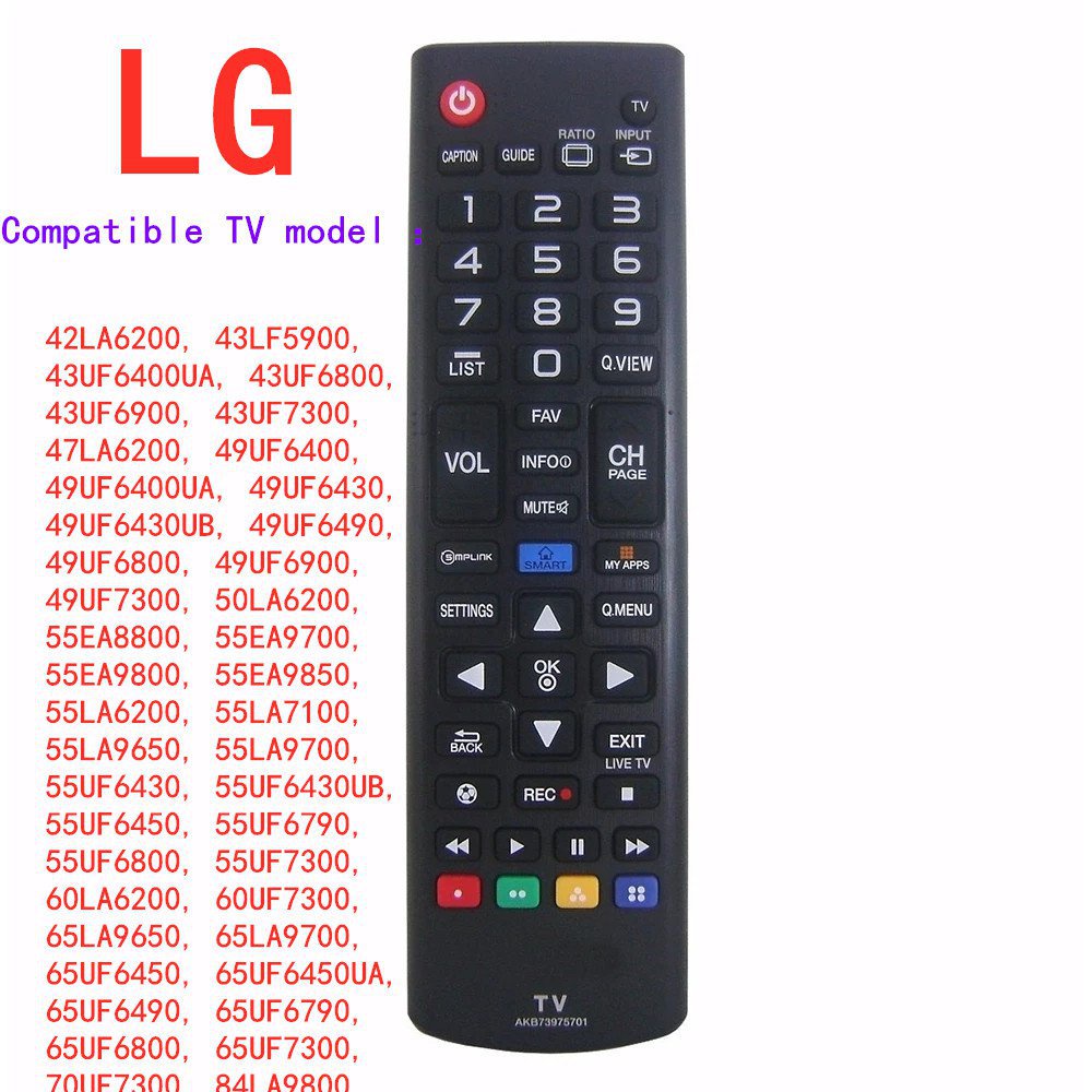 สําหรับ LG TV รีโมทคอนโทรล AKB ใหม่73975701 ลูกชาย75055701 ลูกชาย73975702 ลูกชาย74475401 ลูกชาย73975