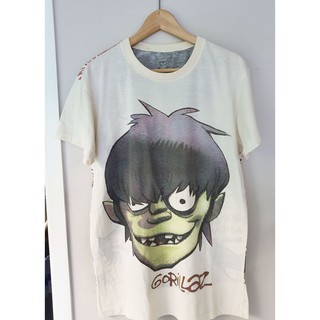 เสื้อยืดโอเวอร์ไซส์เสื้อยืด Gorillaz Band T-shirtS-3XL