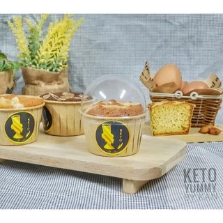 ขนมเค้กคีโตรสวานิลลา,โกโก้ นุ่มฟู KETO BUTTER CAKE เบาหวาน,เด็กแพ้กลูเตน ทานได้