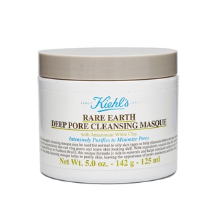 Kiehls Rare Earth Deep Cleansing Mask มาส์กควบคุมความมันกําจัดสิวหัวดํา 125มล.