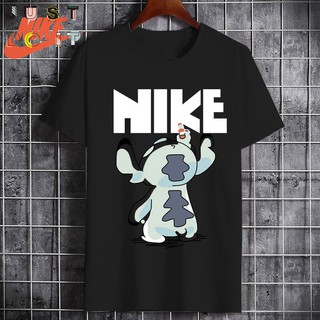 เสื้อเชิ้ตแขนสั้น Nike Stitch สําหรับผู้ชายเสื้อขาสั้นหลวมผู้ชาย t t odrk .=p