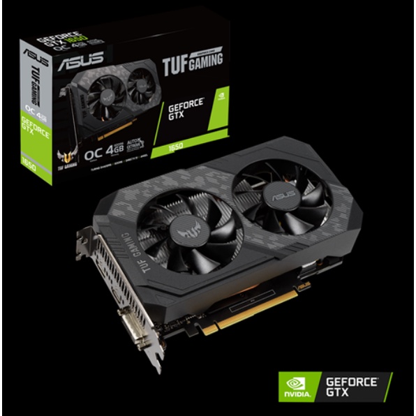 ASUS TUF Gaming GeForce® GTX 1650 OC Edition 4GB GDDR6