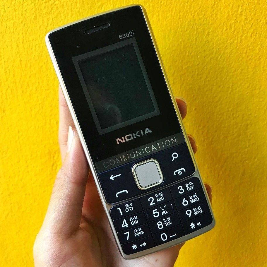 โทรศัพท์มือถือ NOKIA PHONE 6300  (สีกรม) 3G/4G  รุ่นใหม่ โนเกียปุ่มกด