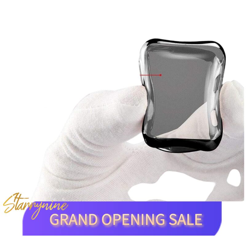 Apple Watch เคสซิลิโคนอ่อนนุ่มสําหรับ iWatch Series 5 4 3 2 se Band Case Apple Watch 42mm 38m 40mm 4