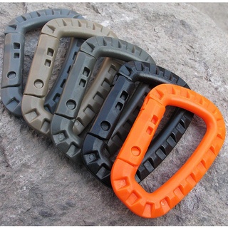 Carabiner ทำด้วยพลาสติก น้ำหนักเบา (1 ชิ้น)